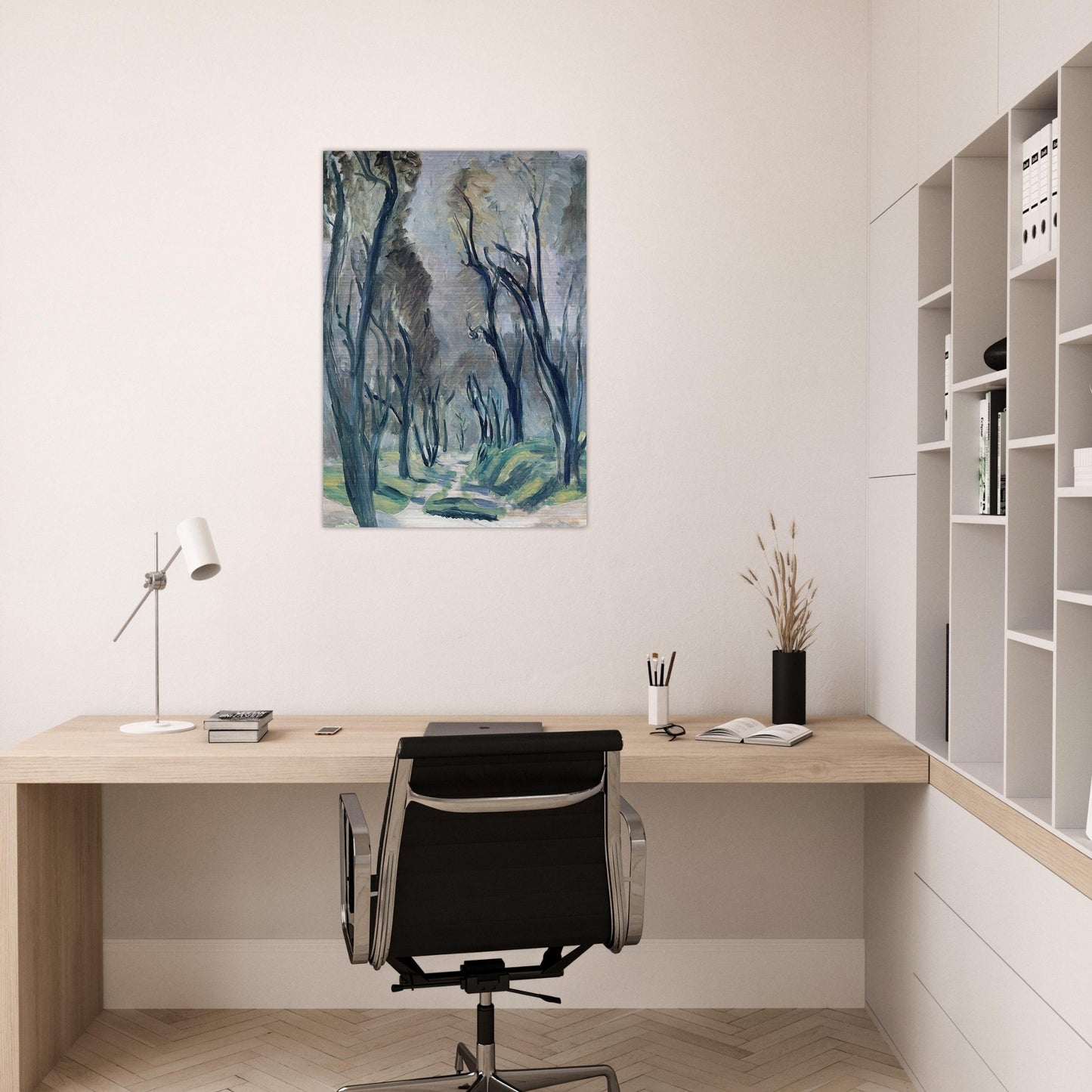 AVENUE OF OLIVE TREES 1952 - Henri Matisse Brushed Aluminum Print - 70x100 cm / 28x40 inches | Henri Matisse Aluminum Print | Henri Matisse Prints