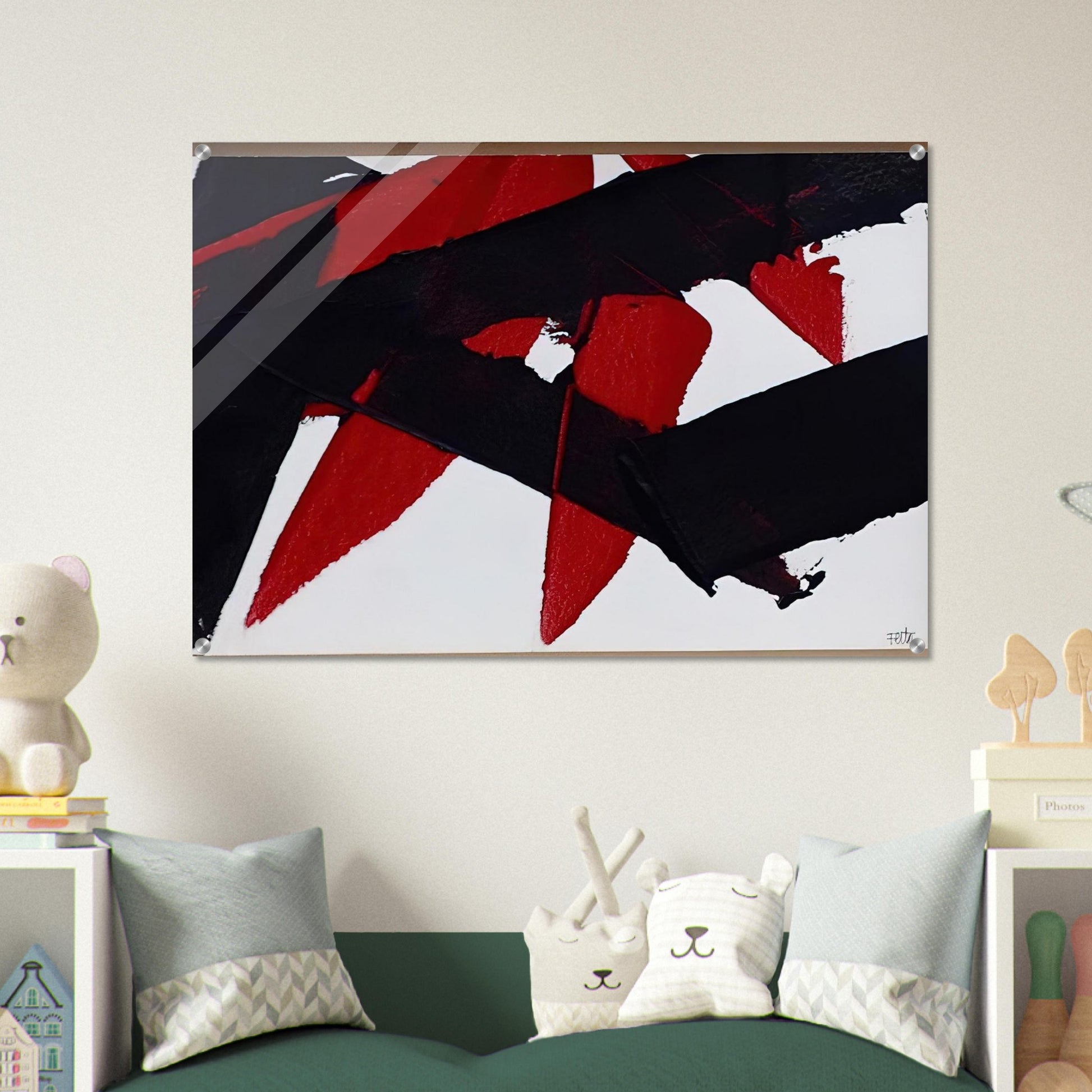 UNTITLED 2007 - Luis Feito Acrylic Print - 70x100 cm / 28x40″ inches