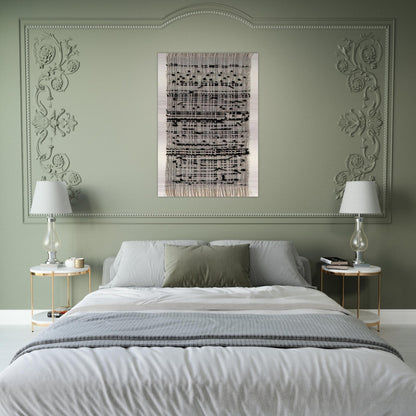 HAIKU 1961 - Anni Albers Brushed Aluminum Print - 70x100 cm / 28x40 inches | Anni Albers Aluminum Print | Anni Albers Prints