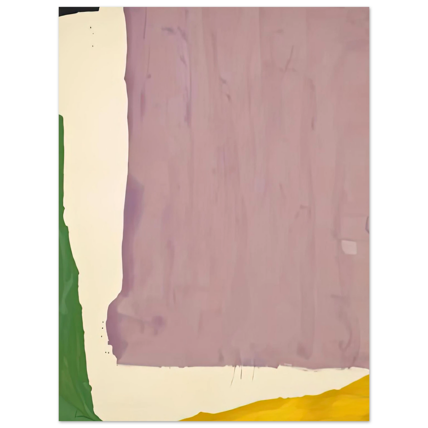 Helen Frankenthaler - Mauve District, 1966- Wall Art - 21x29.7 cm / 8x12" - Fine Art Poster-canvas - -
