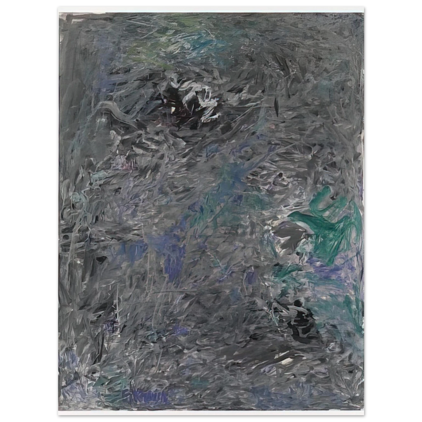 Milton Resnick - UNTITLED 6 1959  75x100 cm / 30x40inches Fine Art Poster
