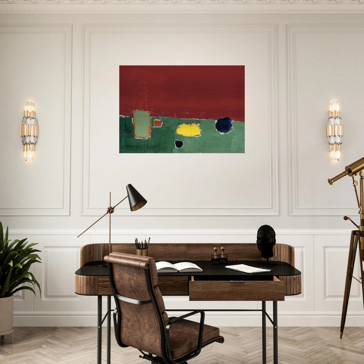 Nature morte - 1952 - Nicolas de Stael Brushed Aluminum Print - 70x100 cm / 28x40 inches | Nicolas de Stael Aluminum Print | Nicolas de Stael Prints