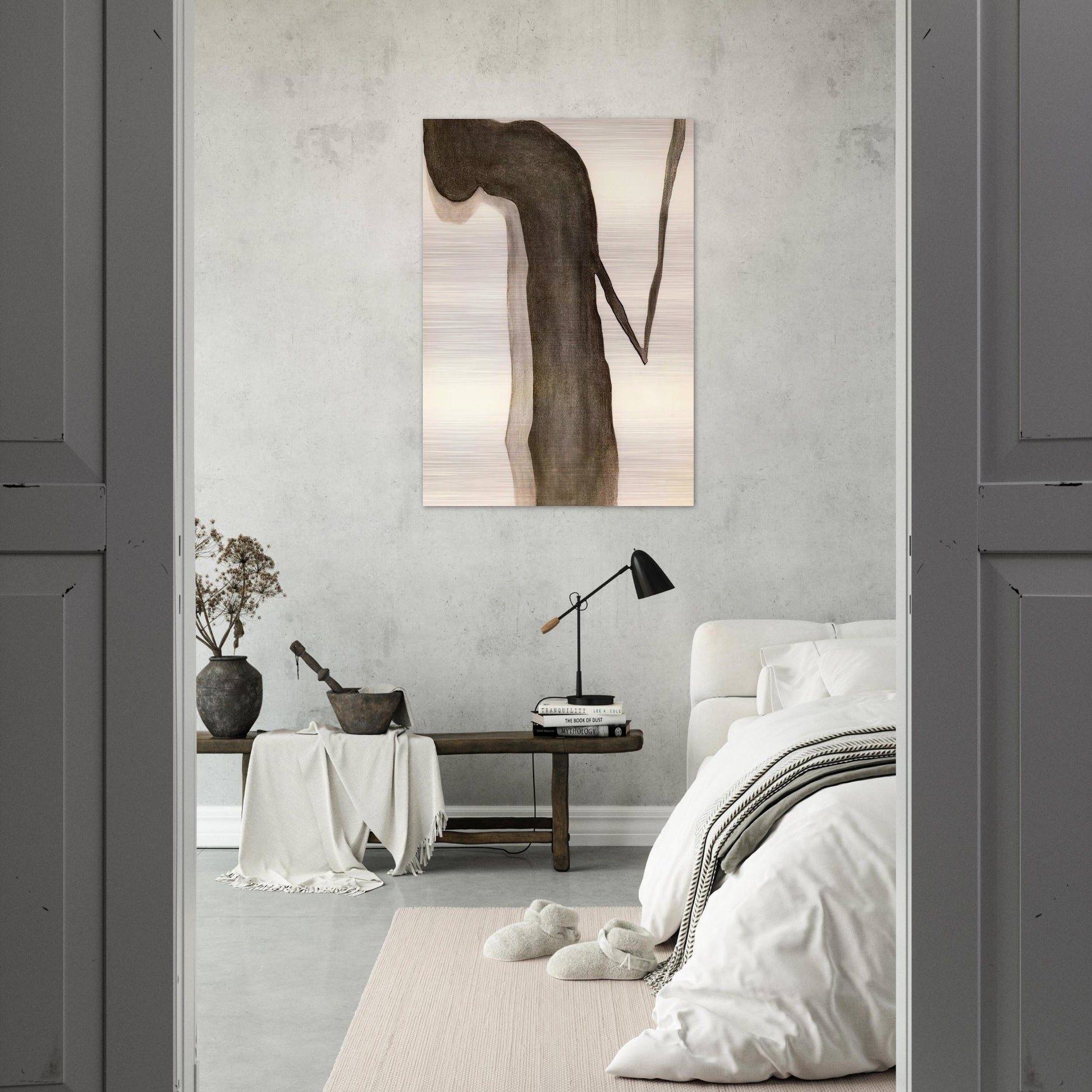 Drawing V - Georgia O'Keeffe Brushed Aluminum Print - 70x100 cm / 28x40 inches | Georgia O'Keeffe Aluminum Print | Georgia O'Keeffe Prints
