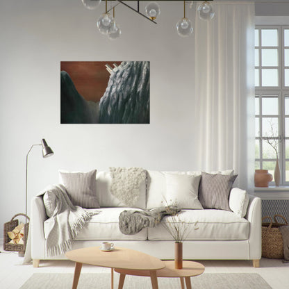 NOT_DETECTED_211402 - Rene Magritte Brushed Aluminum Print - 70x100 cm / 28x40 inches | Rene Magritte Aluminum Print | Rene Magritte Prints