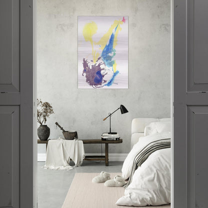 Moving Day - 1961 - Helen Frankenthaler Brushed Aluminum Print - 70x100 cm / 28x40 inches | Helen Frankenthaler Aluminum Print | Helen Frankenthaler Prints