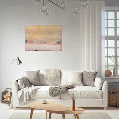 Paradise - 1979 - Albert Irvin Brushed Aluminum Print - 70x100 cm / 28x40 inches | Albert Irvin Aluminum Print | Albert Irvin Prints