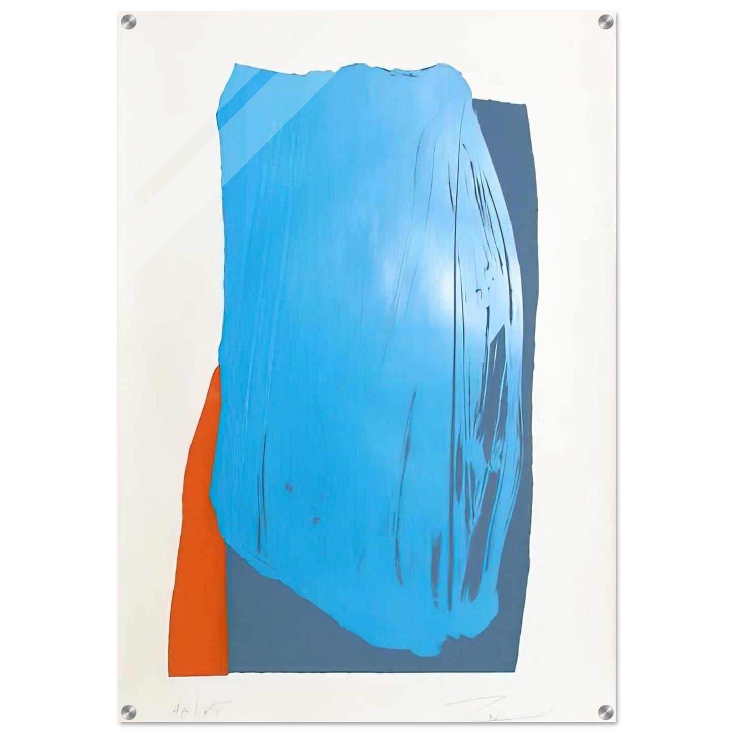 Moro II - 1981 - Larry Zox Acrylic Print - 70x100 cm / 28x40″ inches | Larry Zox Wall Art | Larry Zox Prints