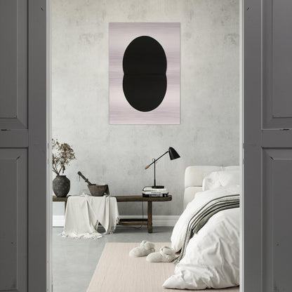 Study for White Plaque. Bridge Arch and Reflection - Ellsworth Kelly Brushed Aluminum Print - 70x100 cm / 28x40 inches | Ellsworth Kelly Aluminum Print | Ellsworth Kelly Prints