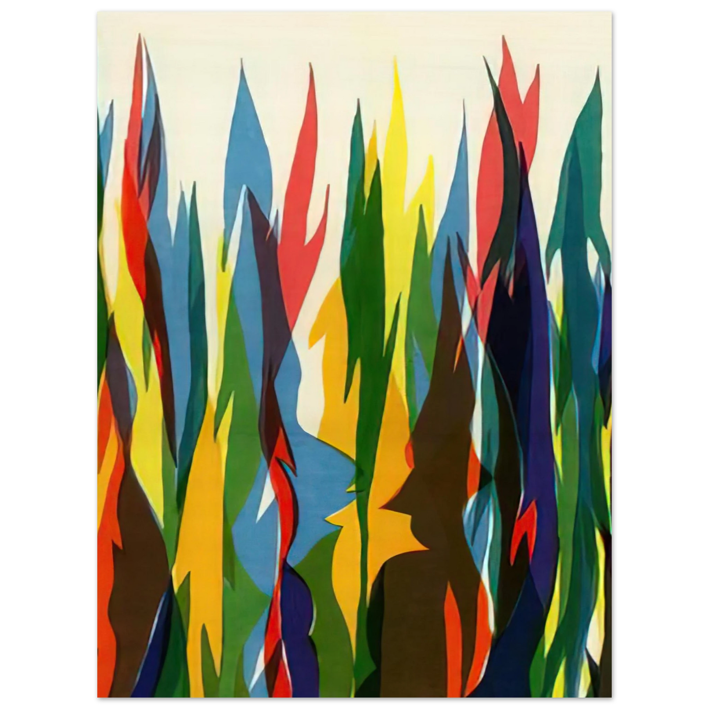 Piero Dorazio - KÃƒÂ³kkora - 1987  75x100 cm / 30x40inches Fine Art Poster