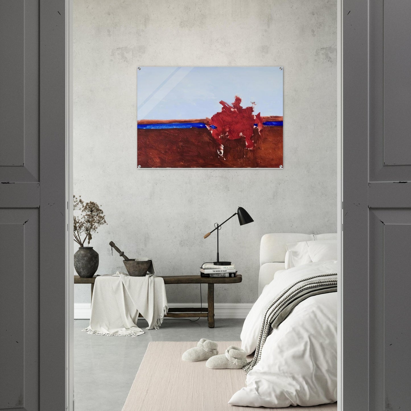 Untitled - 1963 - Theodoros Stamos Acrylic Print - 70x100 cm / 28x40″ inches