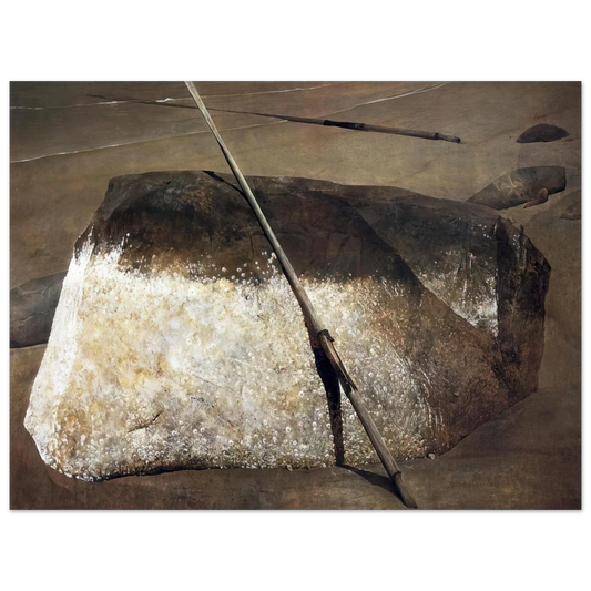 Andrew Wyeth - NOT DETECTED 38 Wall Art - 21x29.7 cm / 8x12" - Fine Art Poster-canvas - -