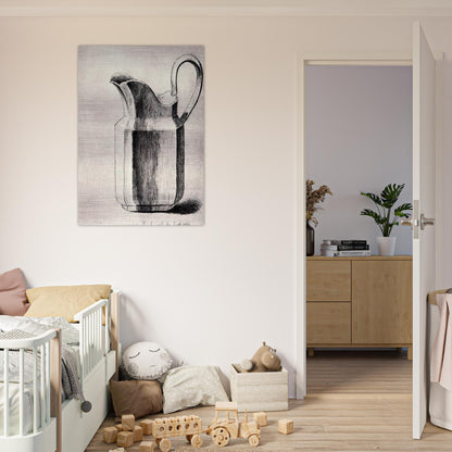 Milk Jug - Vincent van Gogh Brushed Aluminum Print - 70x100 cm / 28x40 inches | Vincent van Gogh Aluminum Print | Vincent van Gogh Prints