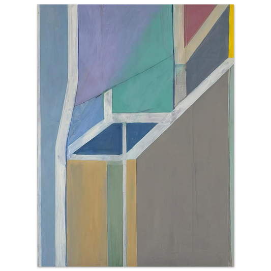 Richard Diebenkorn - Ocean Park #19  75x100 cm / 30x40inches Fine Art Poster