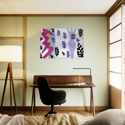 THE KNIFE THROWER 1947 - Henri Matisse Brushed Aluminum Print - 70x100 cm / 28x40 inches | Henri Matisse Aluminum Print | Henri Matisse Prints