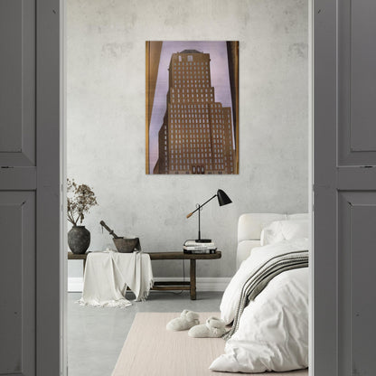 Shelton Hotel New York No. 1 - Georgia O'Keeffe Brushed Aluminum Print - 70x100 cm / 28x40 inches | Georgia O'Keeffe Aluminum Print | Georgia O'Keeffe Prints