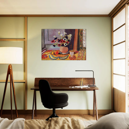 STILL LIFE 4 - Henri Matisse Brushed Aluminum Print - 70x100 cm / 28x40 inches | Henri Matisse Aluminum Print | Henri Matisse Prints