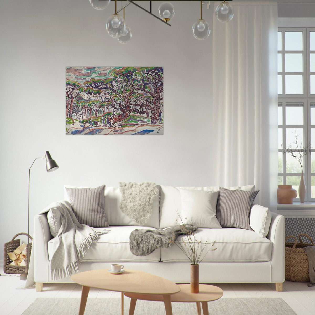 Walter Anderson - Walter Anderson Brushed Aluminum Print - 70x100 cm / 28x40 inches | Walter Anderson Aluminum Print | Walter Anderson Prints