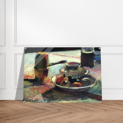 FRUIT AND COFFEE POT - Henri Matisse Acrylic Print - 70x100 cm / 28x40″ inches | Henri Matisse Wall Art | Henri Matisse Prints