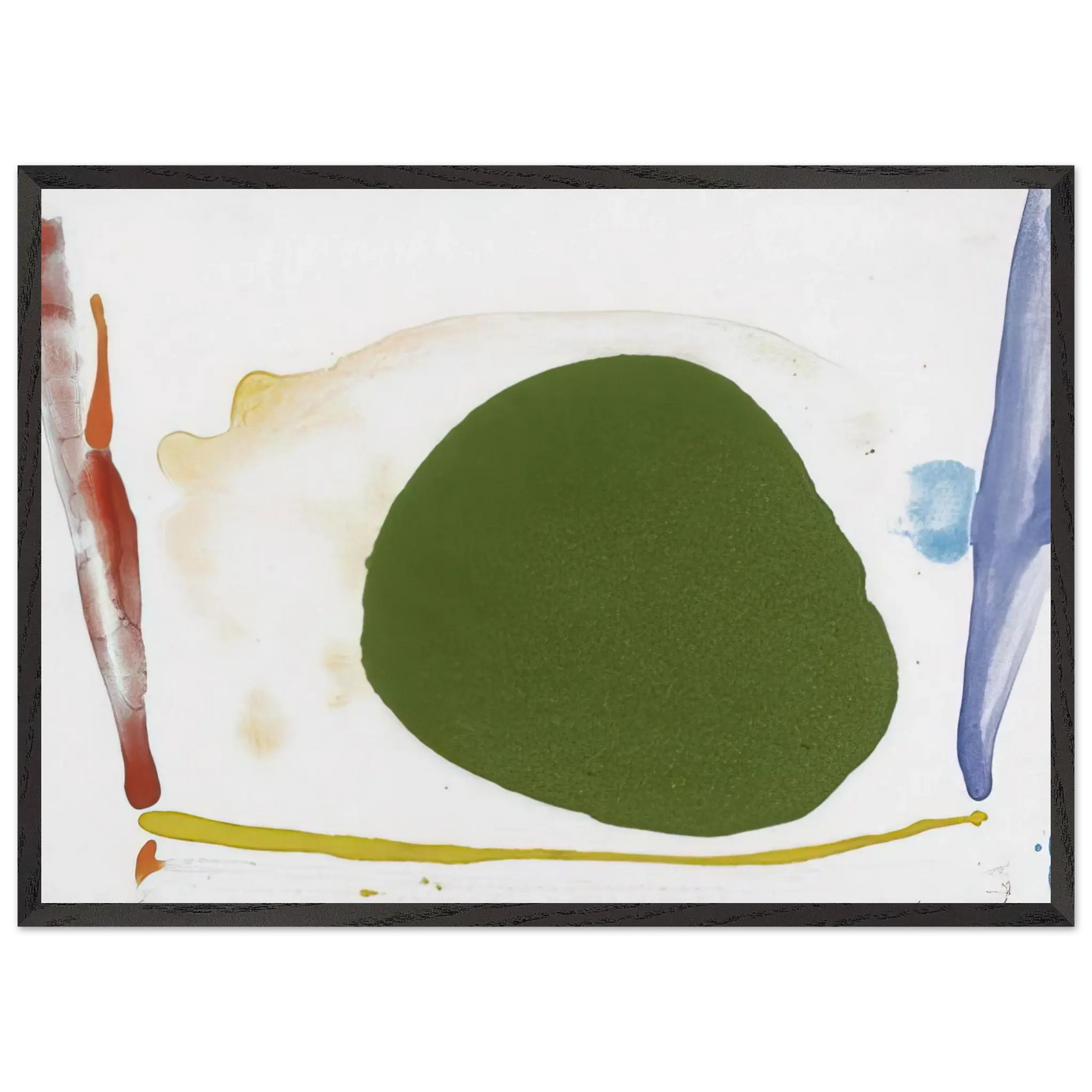Helen Frankenthaler - Thanksgiving Day - 1973 Wall art - 60x80 cm / 24x32 Inches - Fine Art Poster - -