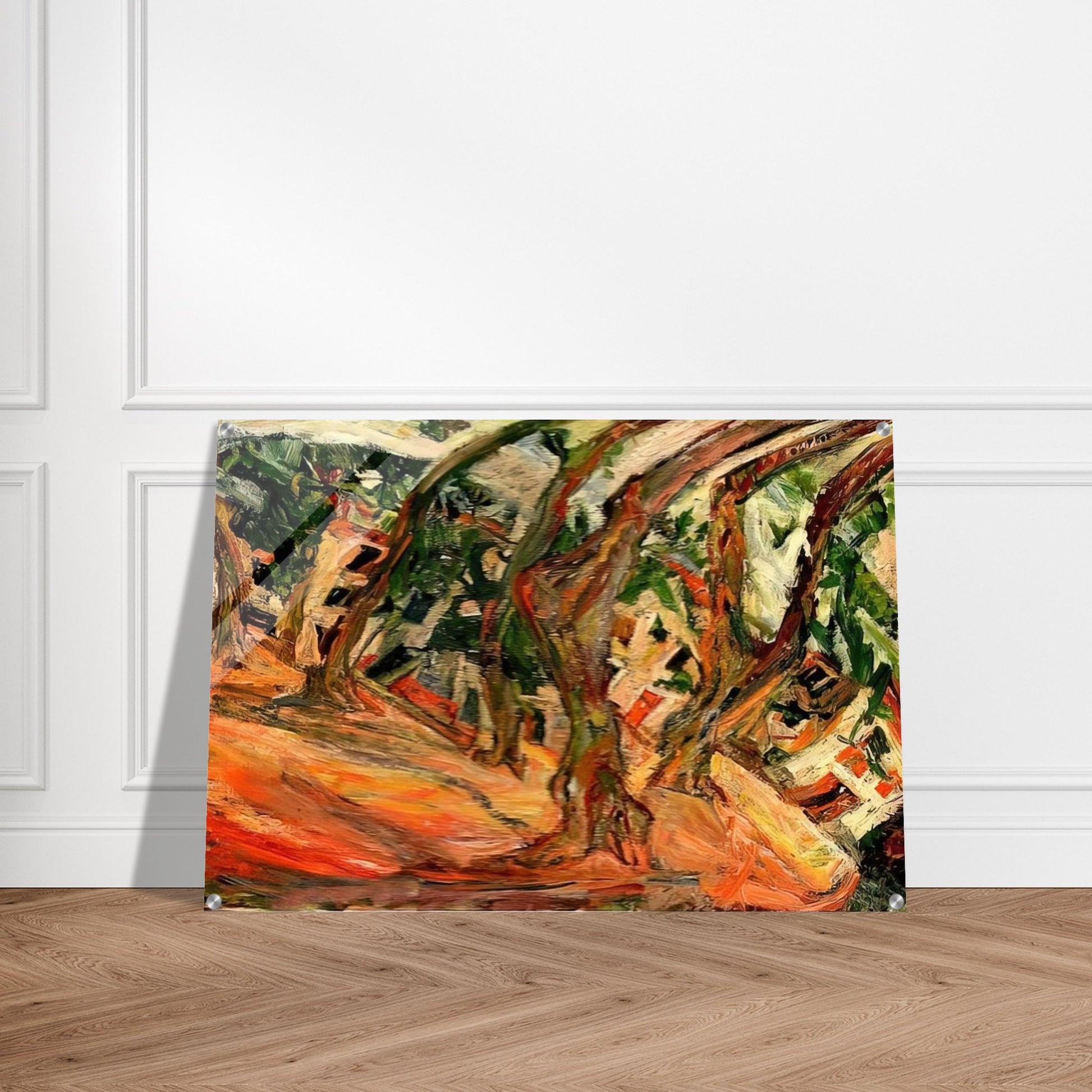 PLANE TREES AT CERET 1920 - Chaim Soutine Acrylic Print - 70x100 cm / 28x40″ inches