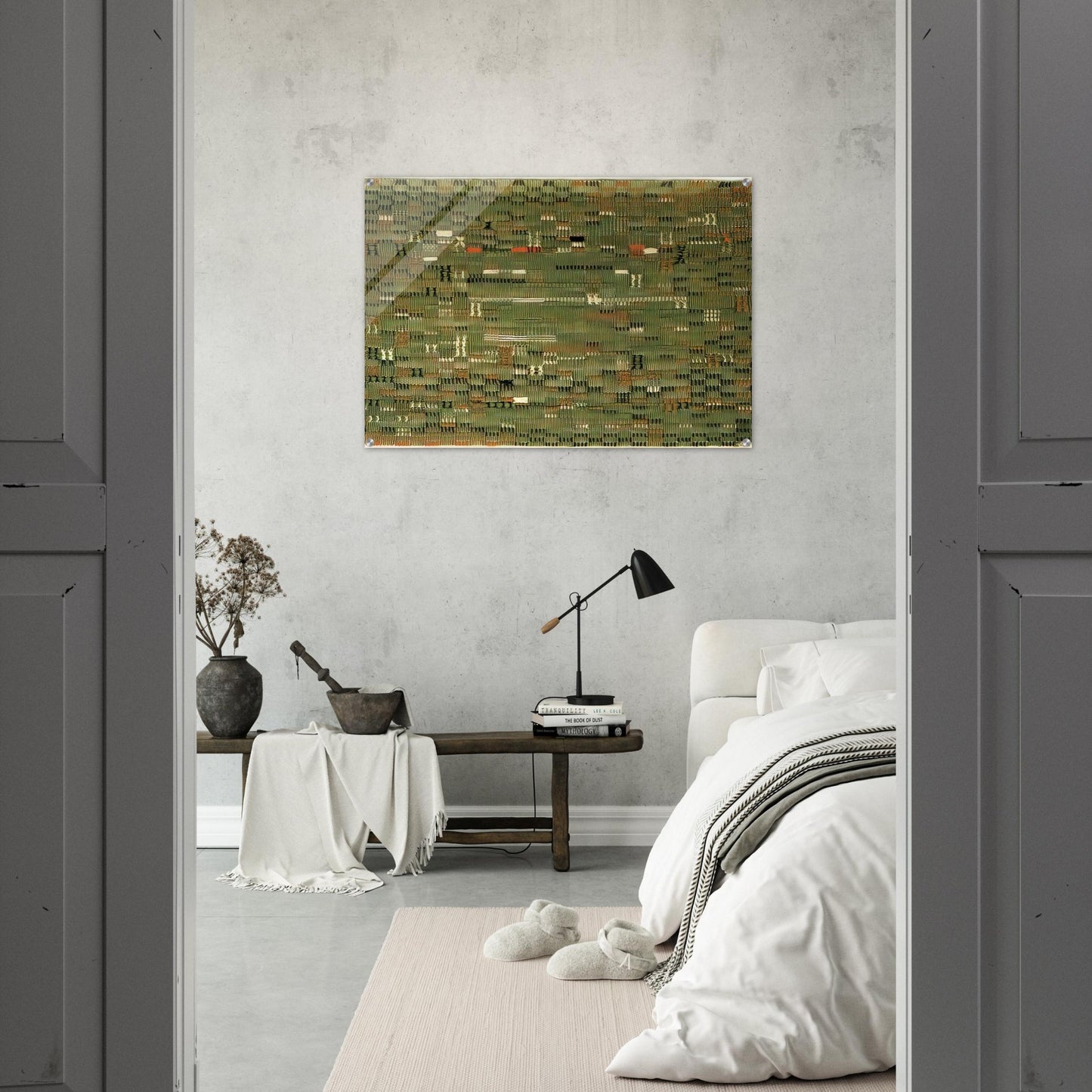 PASTURE 1958 - Anni Albers Acrylic Print - 70x100 cm / 28x40″ inches