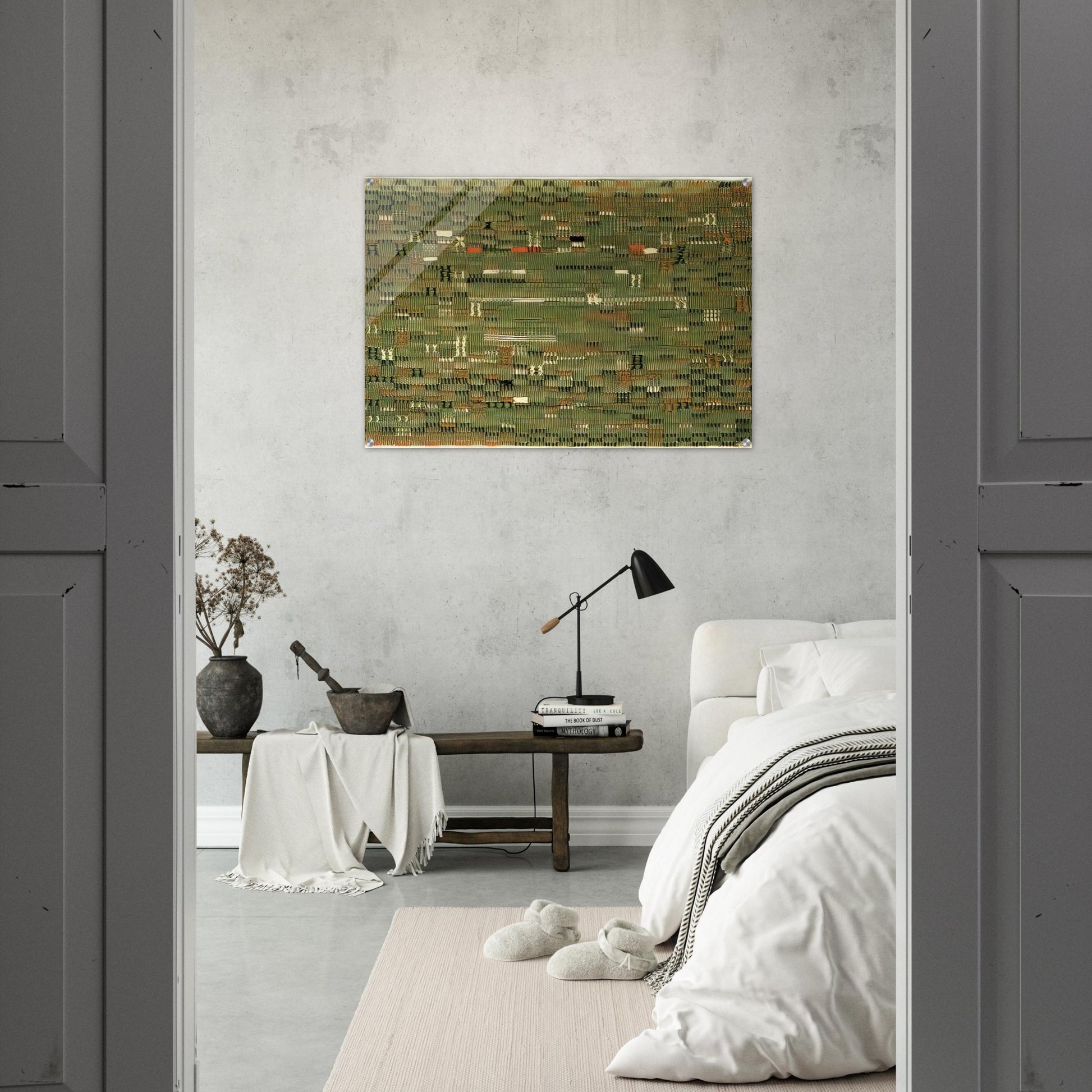 PASTURE 1958 - Anni Albers Acrylic Print - 70x100 cm / 28x40″ inches