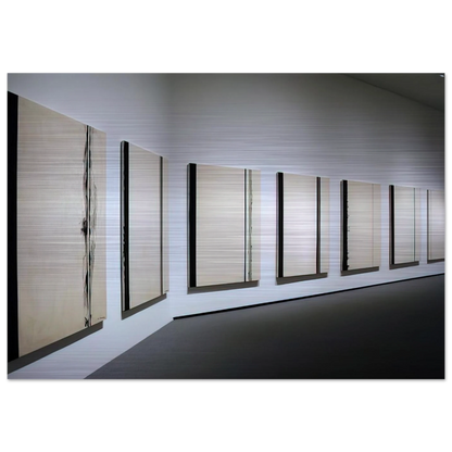 Stations of the Cross 1958 1966 - Barnett Newman Brushed Aluminum Print - 70x100 cm / 28x40 inches | Barnett Newman Aluminum Print | Barnett Newman Prints