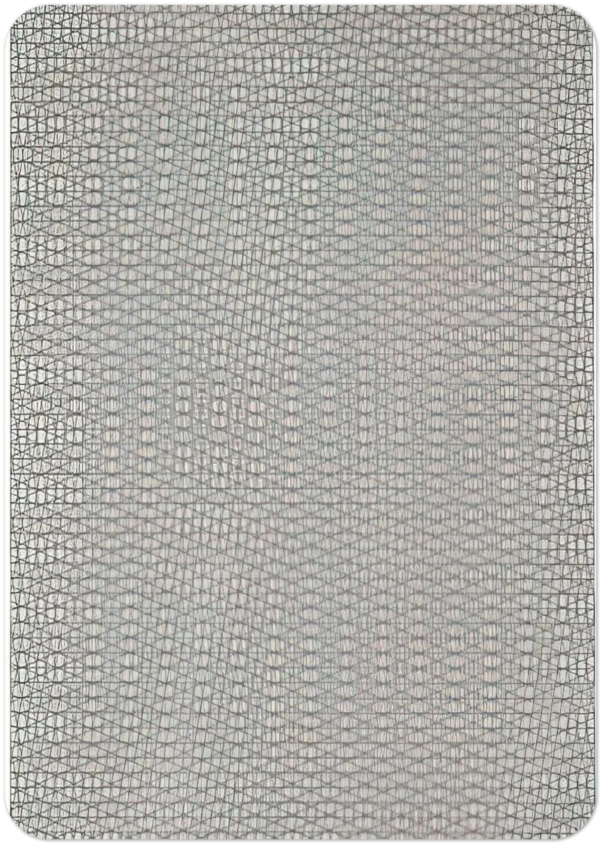 3 grillages superposés 0°, 15°, -15° - 1959 By Francois Morellet Pack of 10 Post Cards | Francois Morellet Post Cards | A6 (10.5 x 14.8 cm) - 4.1 x 5.8 inches