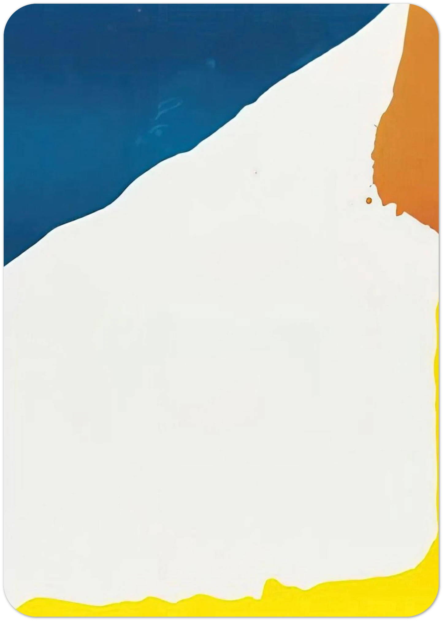 Paris Review - 1966 By Helen Frankenthaler Pack of 10 Post Cards | Helen Frankenthaler Post Cards | A6 (10.5 x 14.8 cm) - 4.1 x 5.8 inches