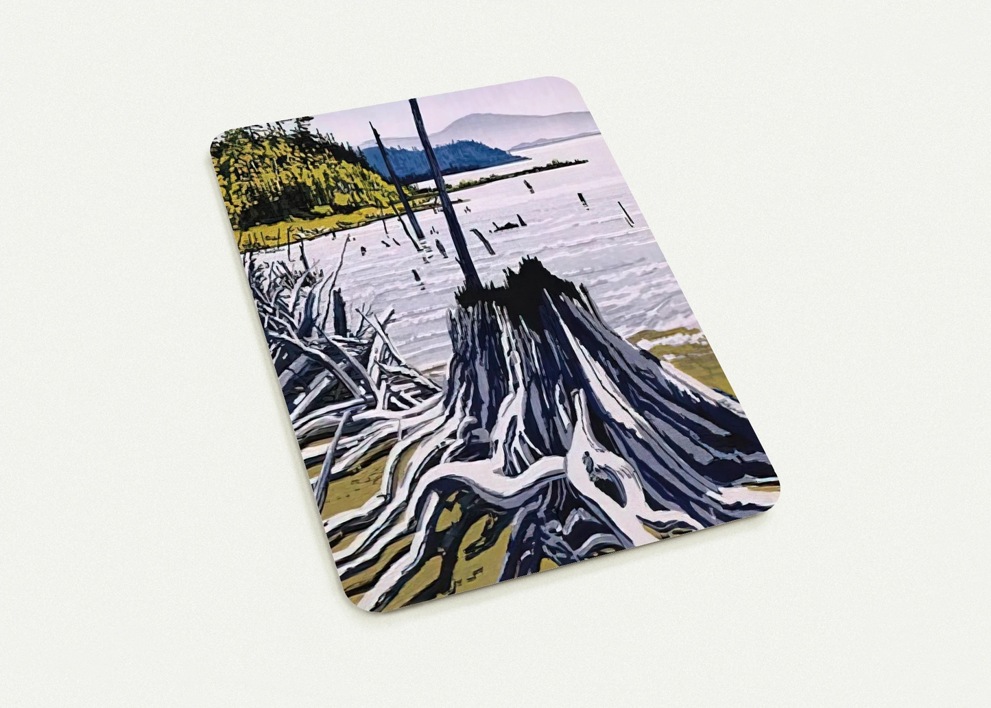 Flotsam-Allagash - 1995 By Neil Welliver Pack of 10 Post Cards | Neil Welliver Post Cards | A6 (10.5 x 14.8 cm) - 4.1 x 5.8 inches