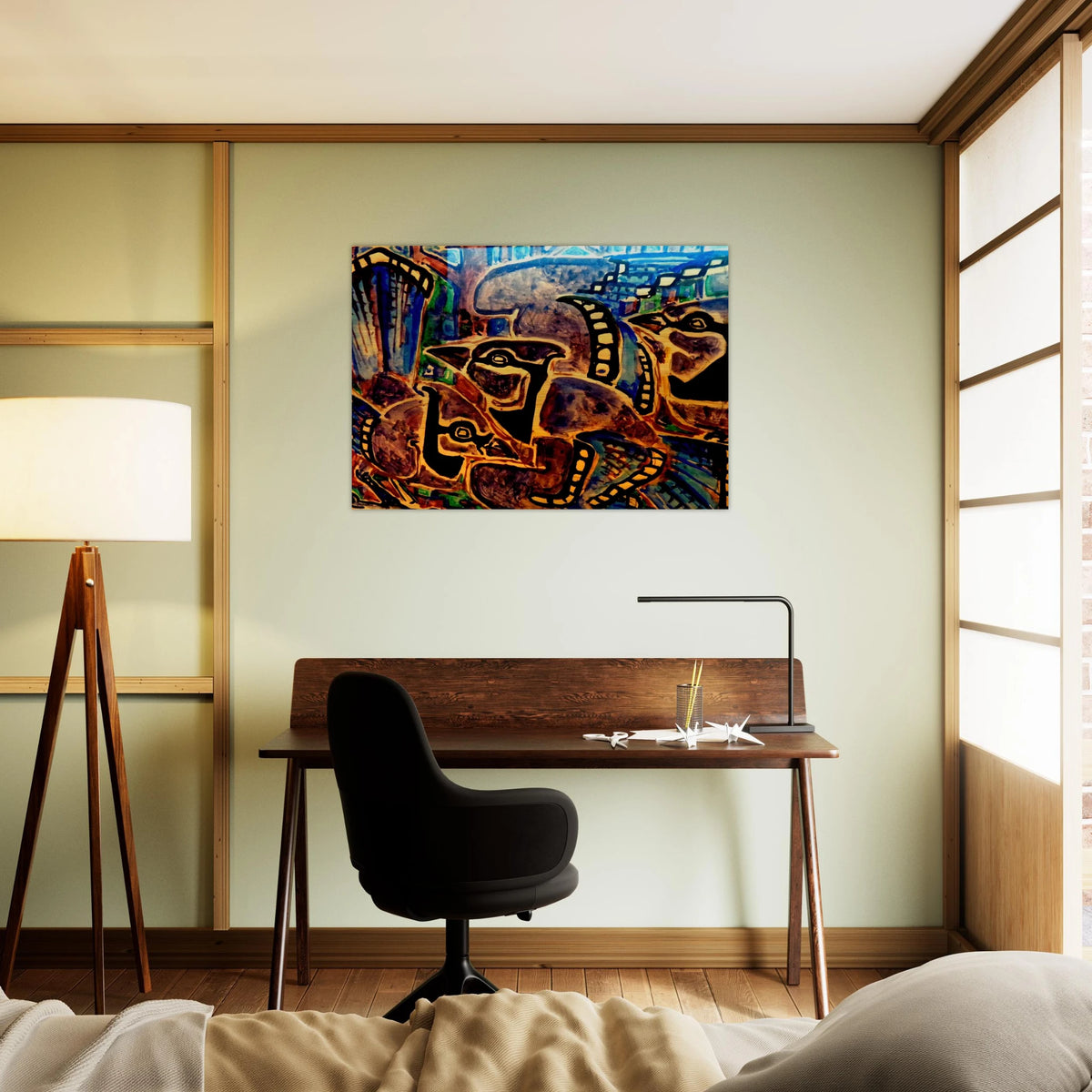 Walter Anderson - Walter Anderson Brushed Aluminum Print - 70x100 cm / 28x40 inches | Walter Anderson Aluminum Print | Walter Anderson Prints