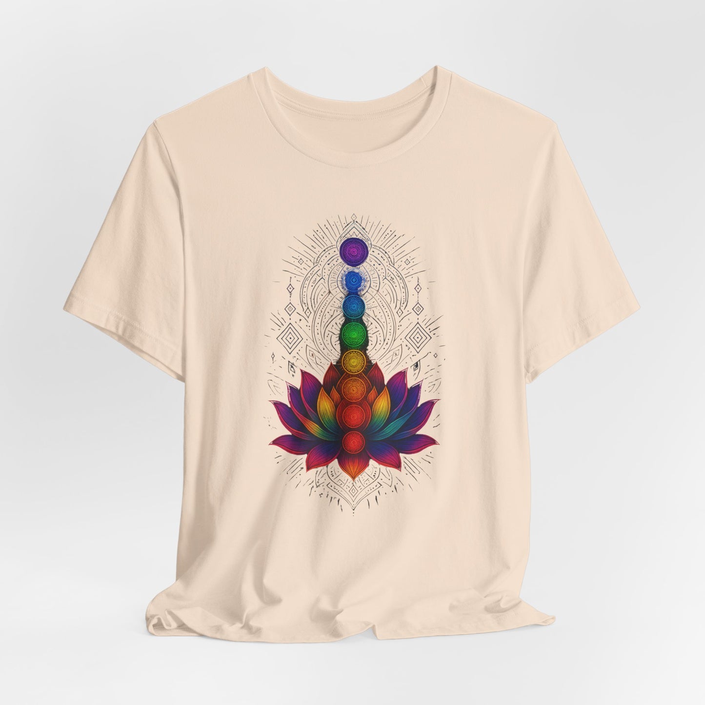 Chakra-Lotusblume, spiritueller Yoga-Liebhaber