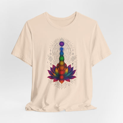 Chakra-Lotusblume, spiritueller Yoga-Liebhaber
