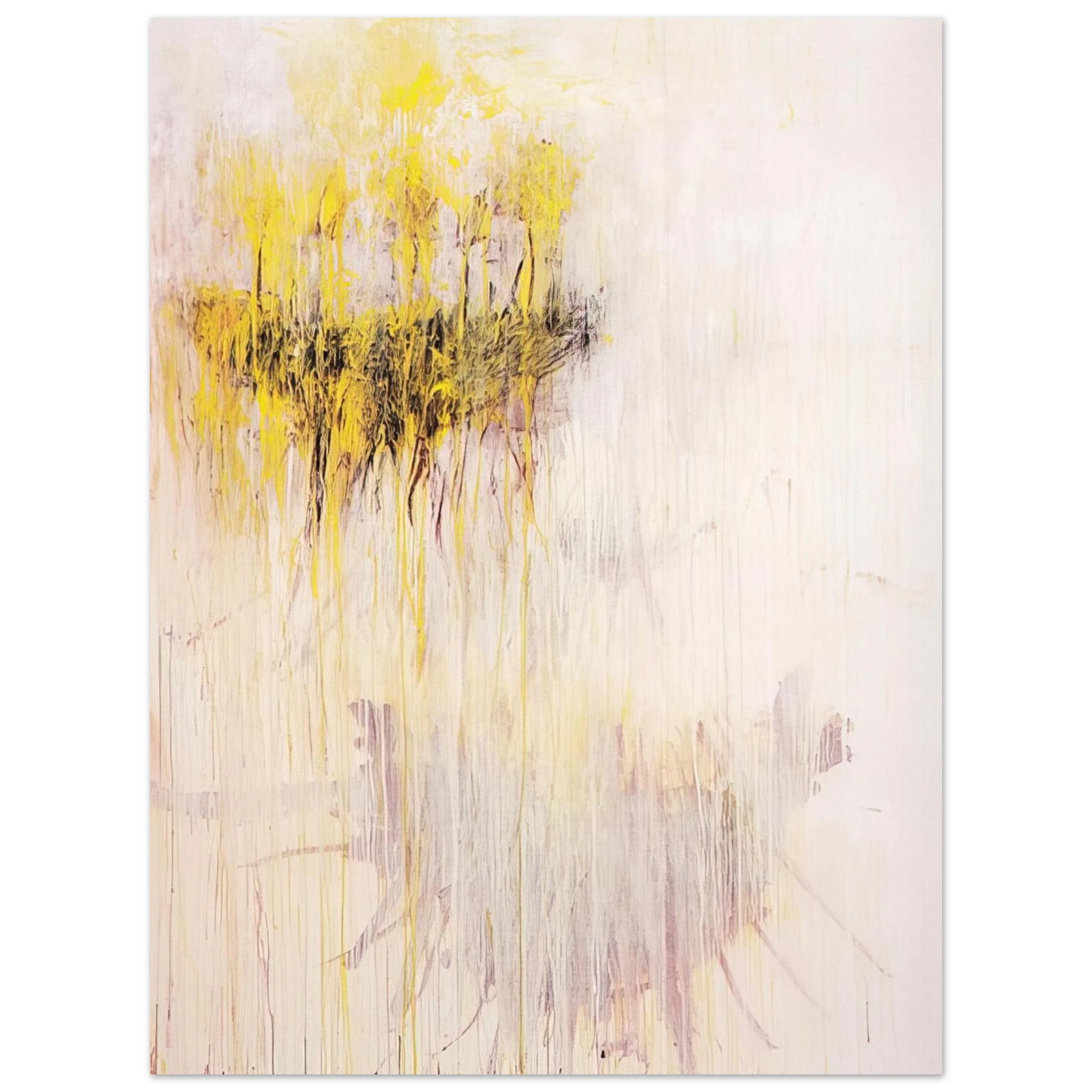Cy Twombly - Coronation of Sesostris  75x100 cm / 30x40inches Fine Art Poster