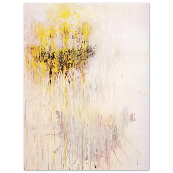 Cy Twombly - Coronation of Sesostris  75x100 cm / 30x40inches Fine Art Poster