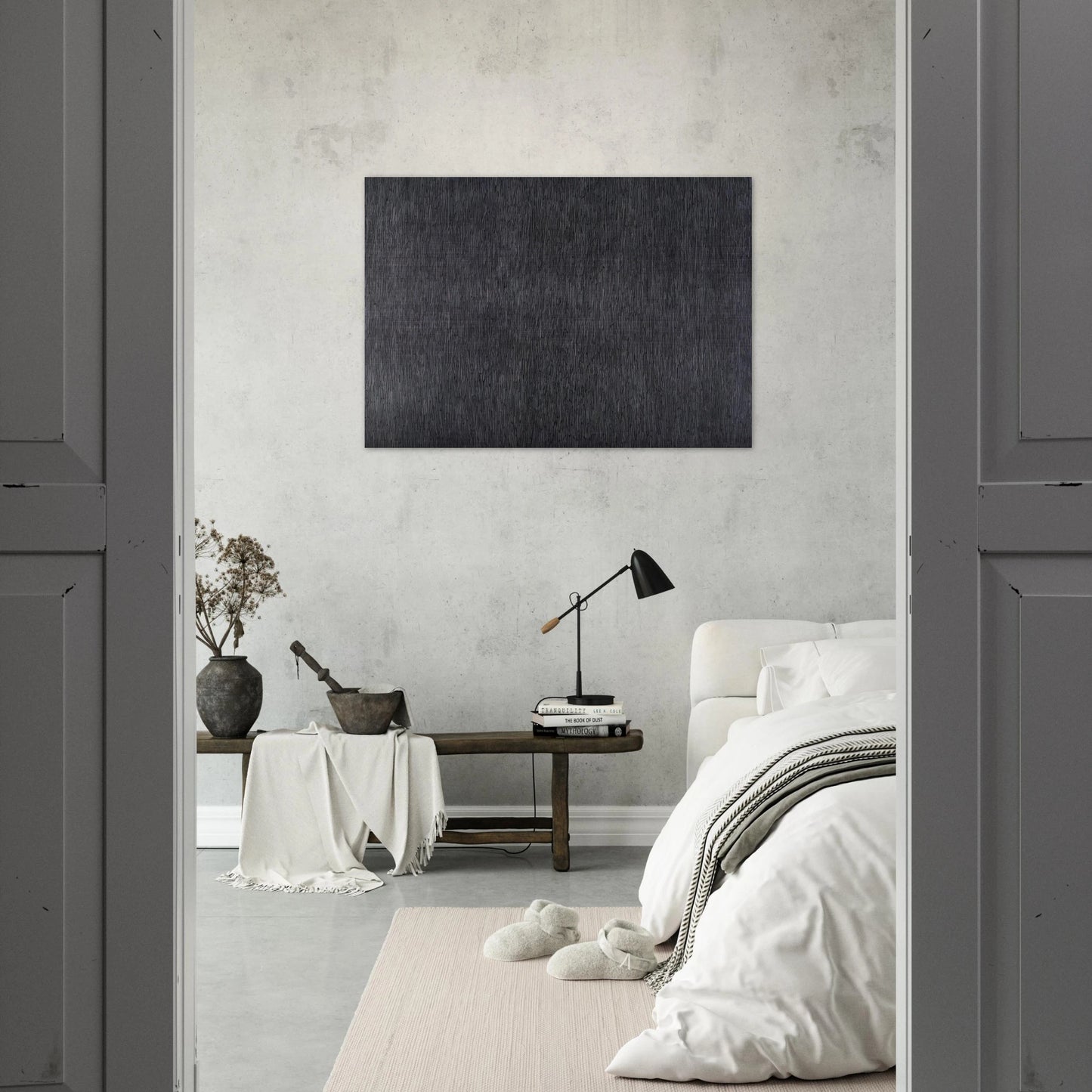 Conspiracy - Sol LeWitt Brushed Aluminum Print - 70x100 cm / 28x40 inches | Sol LeWitt Aluminum Print | Sol LeWitt Prints
