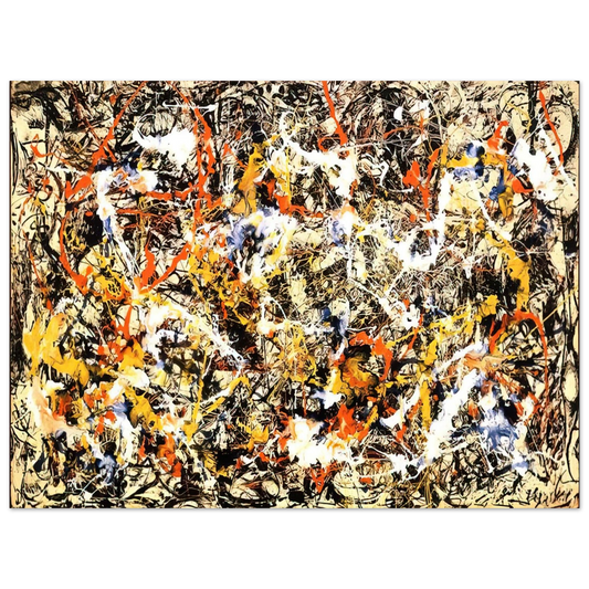 Jackson Pollock - CONVERGENCE 1952  75x100 cm / 30x40inches Fine Art Poster
