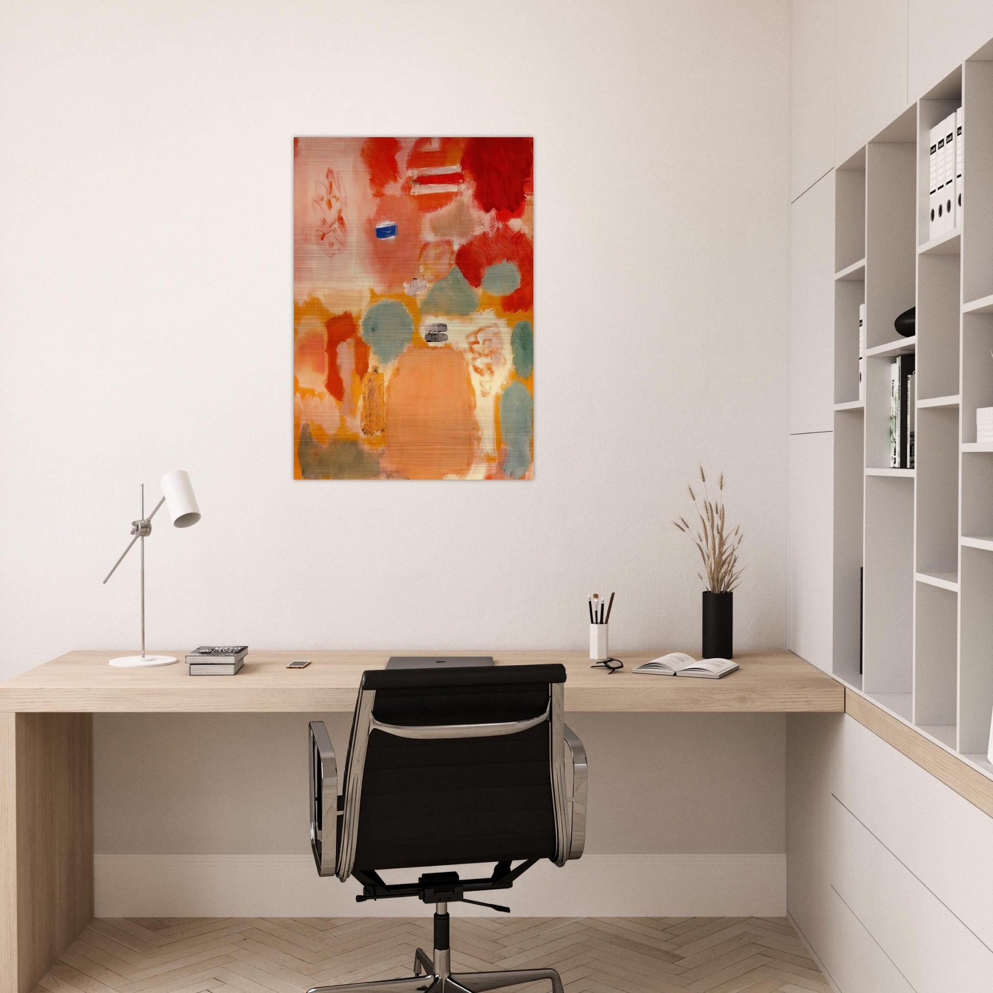 No. 21 - 1949 - Mark Rothko Brushed Aluminum Print - 70x100 cm / 28x40 inches | Mark Rothko Aluminum Print | Mark Rothko Prints