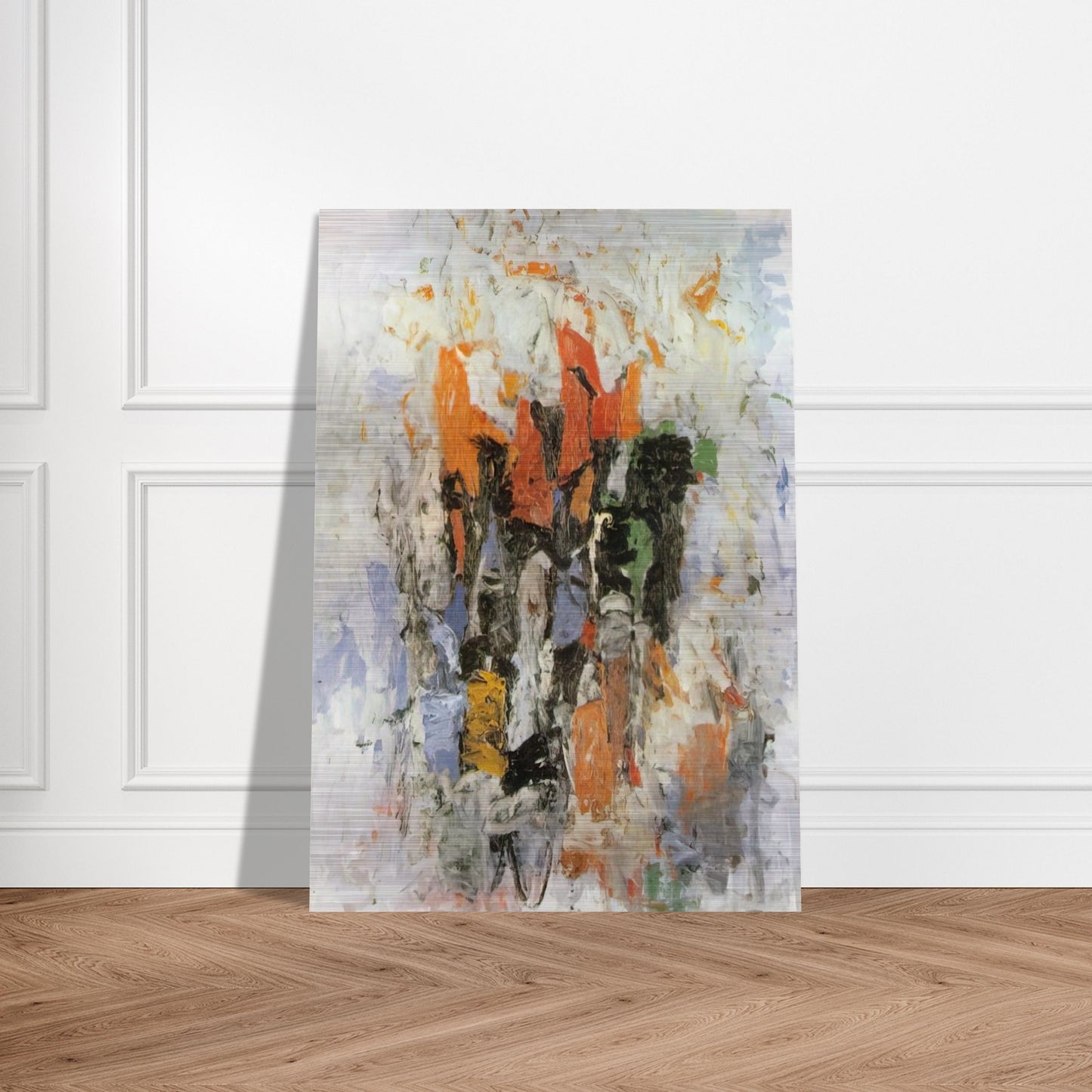 CLOCK - Philip Guston Brushed Aluminum Print - 70x100 cm / 28x40 inches | Philip Guston Aluminum Print | Philip Guston Prints