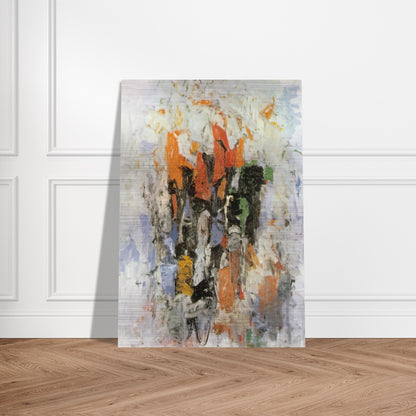 CLOCK - Philip Guston Brushed Aluminum Print - 70x100 cm / 28x40 inches | Philip Guston Aluminum Print | Philip Guston Prints