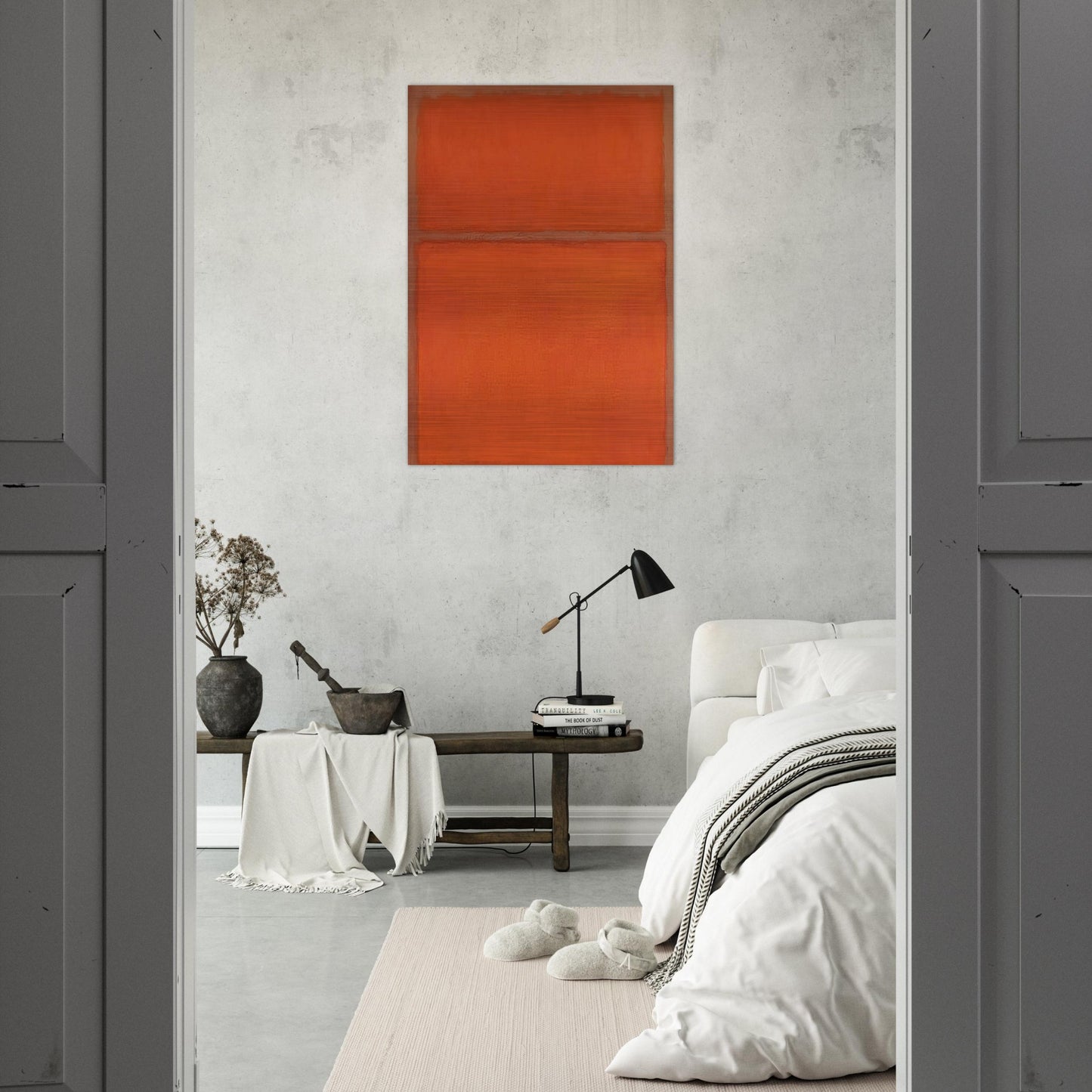 Untitled - 1961 - Mark Rothko Brushed Aluminum Print - 70x100 cm / 28x40 inches | Mark Rothko Aluminum Print | Mark Rothko Prints