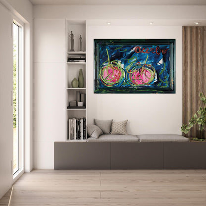 Acerbo - 1984 - Mario Schifano Art Prints - 100x150 cm / 40x60″ inches | Mario Schifano Poster | Mario Schifano Prints