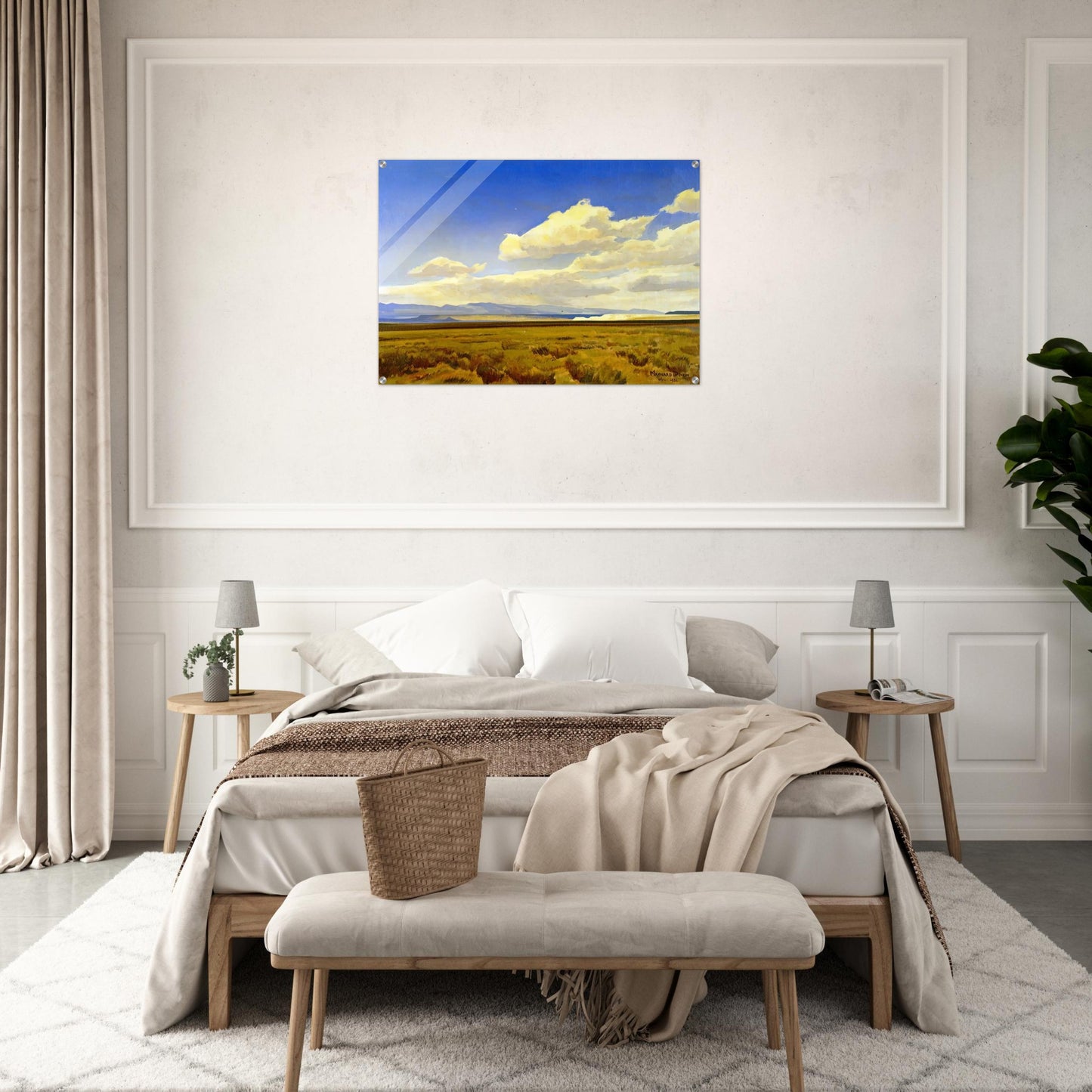 WIND OF WYOMING 1936 - Maynard Dixon Acrylic Print - 70x100 cm / 28x40″ inches | Maynard Dixon Wall Art | Maynard Dixon Prints