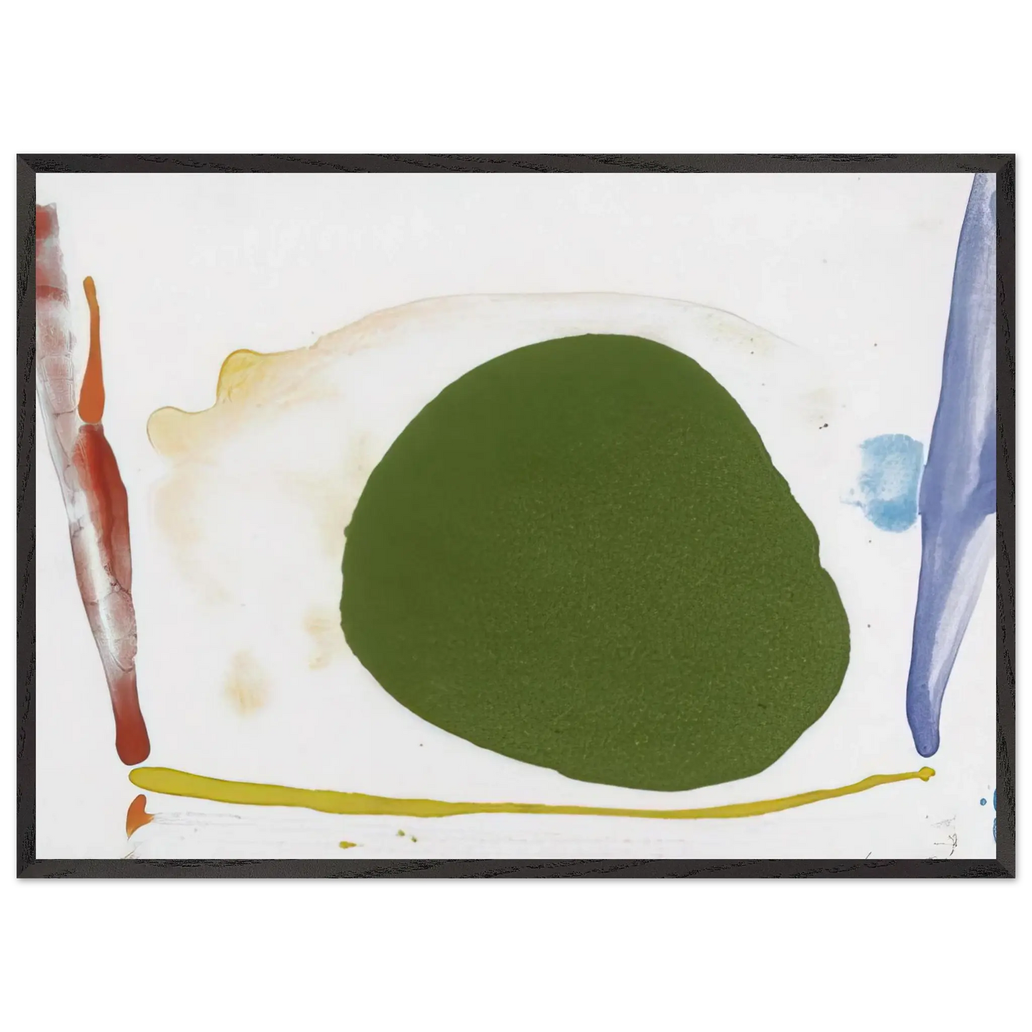 Helen Frankenthaler - Thanksgiving Day - 1973 Wall art - 45x60 cm / 18x24 Inches - Fine Art Poster - -