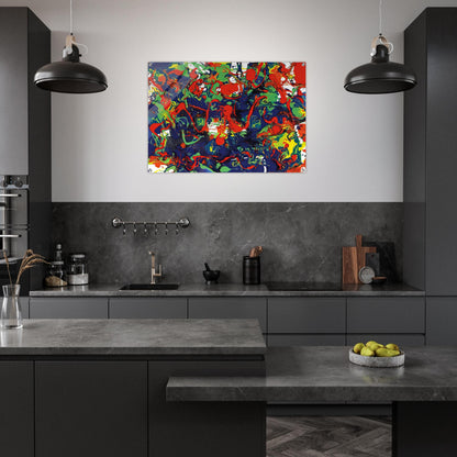 Untitled  SFP94-57  SFF 1731  - Sam Francis Acrylic Print - 70x100 cm / 28x40″ inches