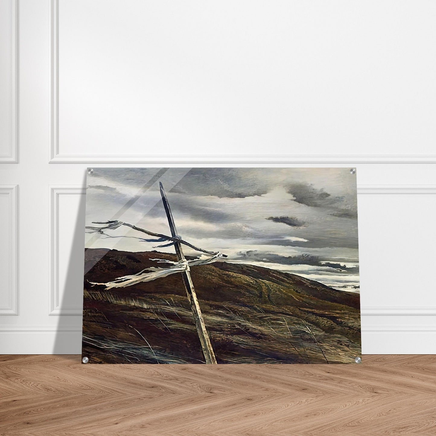 DODGES RIDGE 1947 - Andrew Wyeth Acrylic Print - 70x100 cm / 28x40″ inches