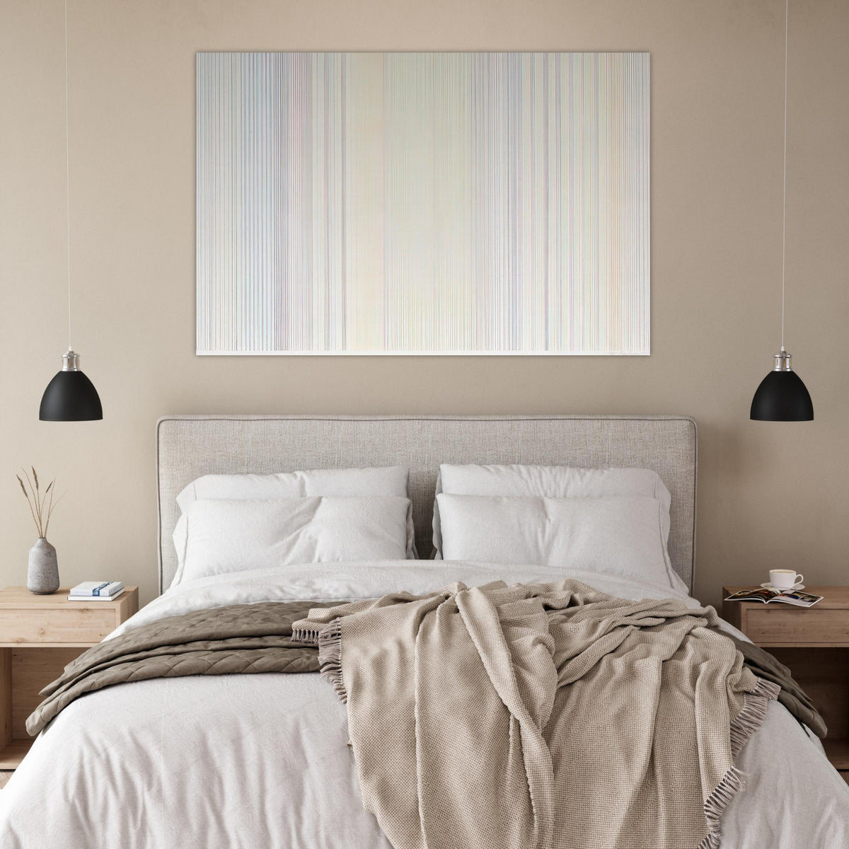 Albatross - 1973 - Gene Davis Art Prints - 100x150 cm / 40x60″ inches | Gene Davis Poster | Gene Davis Prints