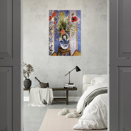 POPPIES - Henri Matisse Brushed Aluminum Print - 70x100 cm / 28x40 inches | Henri Matisse Aluminum Print | Henri Matisse Prints