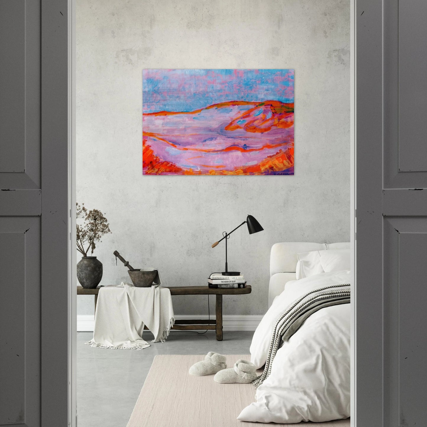 Dune IV - Piet Mondrian Brushed Aluminum Print - 70x100 cm / 28x40 inches | Piet Mondrian Aluminum Print | Piet Mondrian Prints