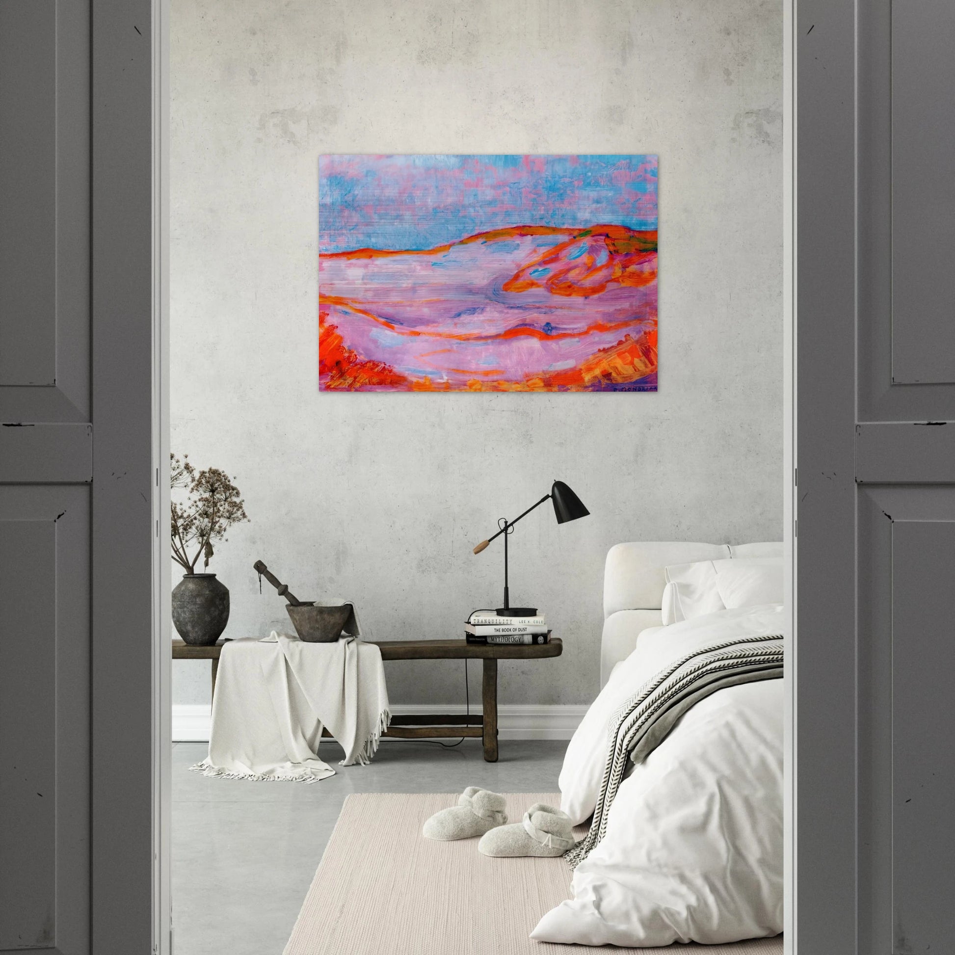 Dune IV - Piet Mondrian Brushed Aluminum Print - 70x100 cm / 28x40 inches | Piet Mondrian Aluminum Print | Piet Mondrian Prints